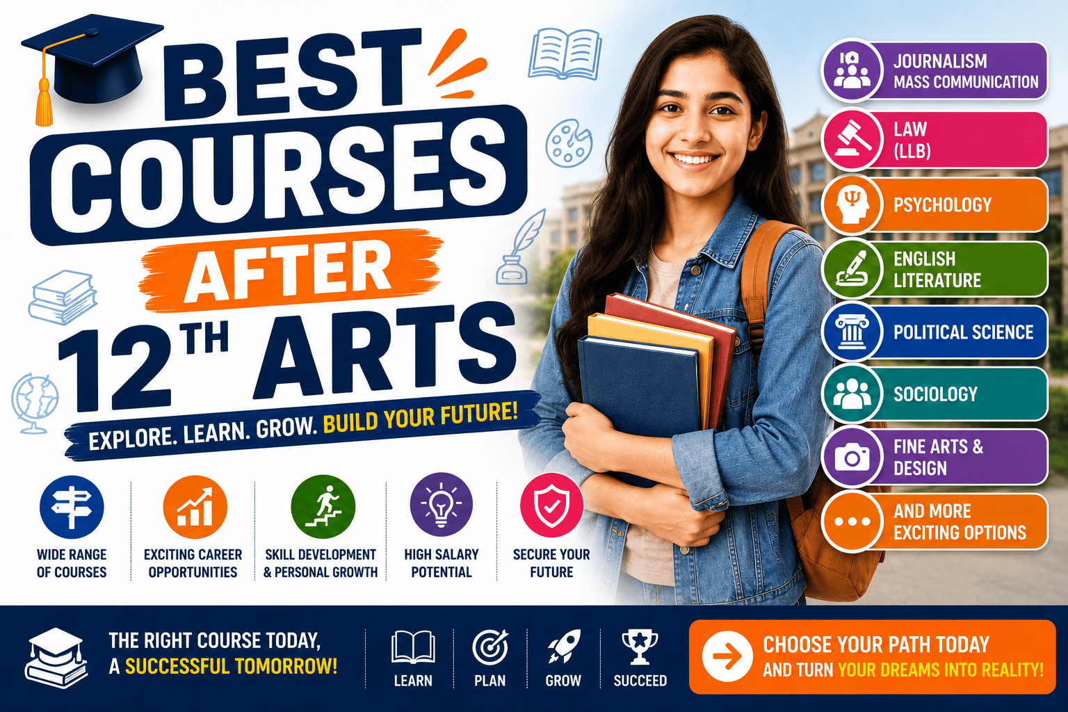 Best Courses After 12th Arts in 2026 — Complete Career Guide